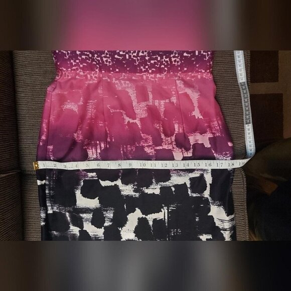 Calvin Klein Ombre Cross-Strap Dress Formal Date Night Wedding Guest Look - Picture 9 of 11